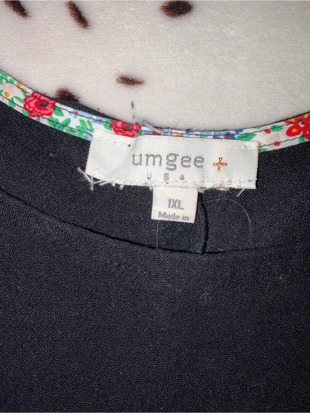 umgee Plus Size Black Women’s shirt - 1XL